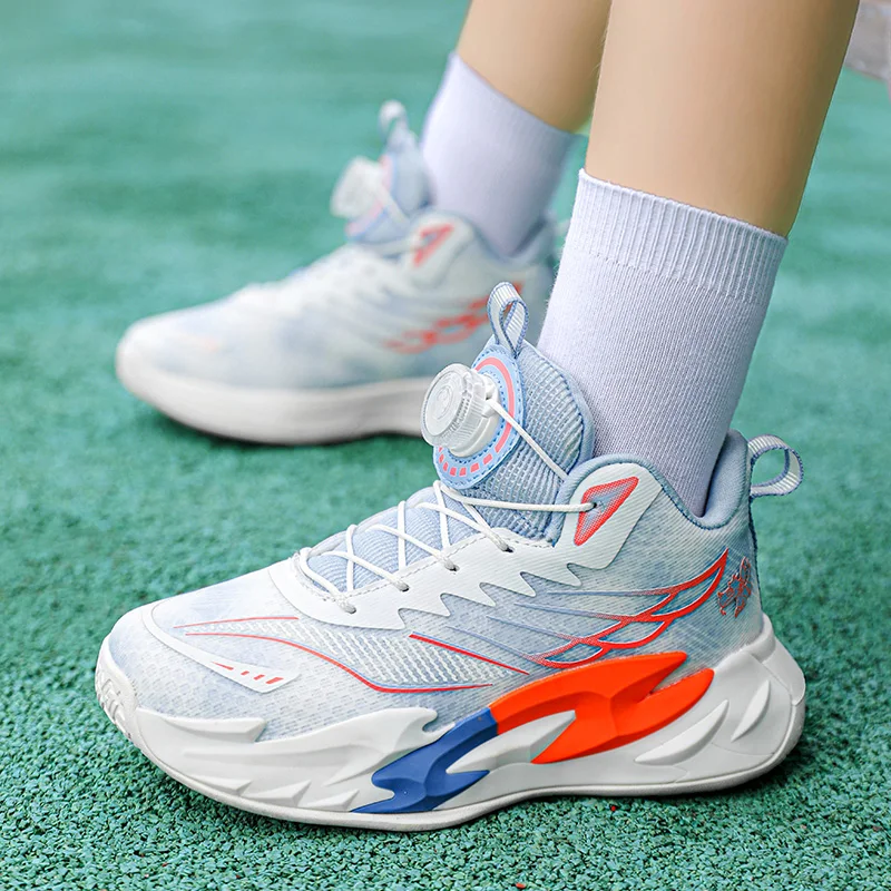 High top basketball shoes male new youth shock-absorbing professional actual combat sneakers students non-slip sports shoes
High top basketball shoes male new youth shock-absorbing professional actual combat sneakers students non-slip sports shoes