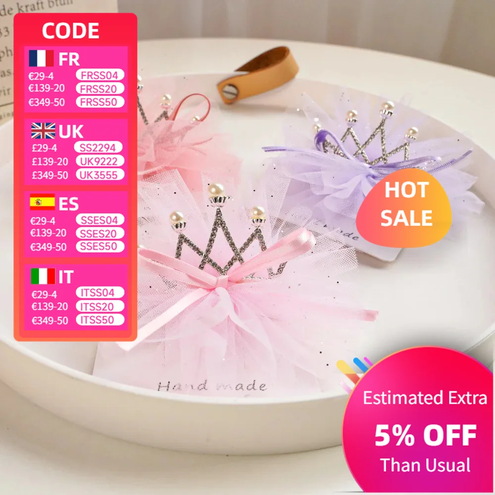 Crown Hairpin Girls Hair Clips Little Bows Perfect for Birthdays and Special Occasions New Children Accessories Hair Clip
Crown Hairpin Girls Hair Clips Little Bows Perfect for Birthdays and Special Occasions New Children Accessories Hair Clip