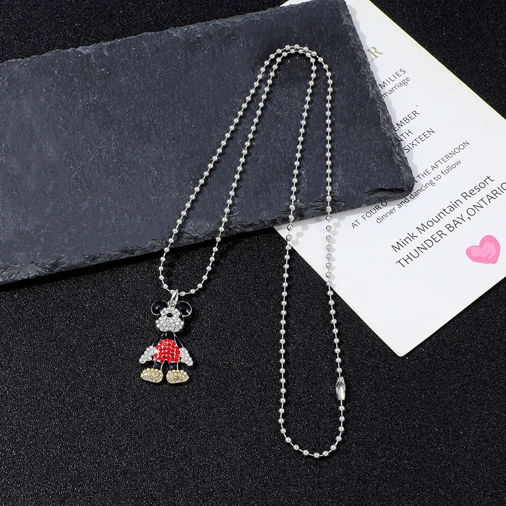 Disney Cute Mickey Minnie Mouse Pendant Necklace Women's Accessories for Birthday Party Gifts
Disney Cute Mickey Minnie Mouse Pendant Necklace Women's Accessories for Birthday Party Gifts