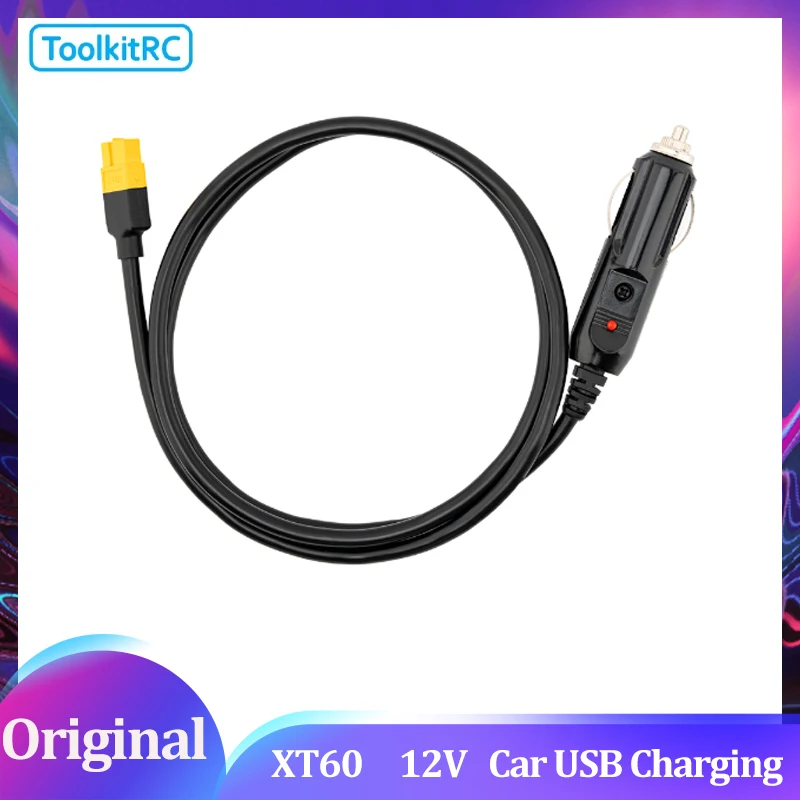 Кабель для зарядки радиоуправляемых моделей ToolkitRC: переходник с XT60 (гнездо) на литиевый зарядный кабель (адаптер) для RC-машин, запчасти для DIY
Кабель для зарядки радиоуправляемых моделей ToolkitRC: переходник с XT60 (гнездо) на литиевый зарядный кабель (адаптер) для RC-машин, запчасти для DIY