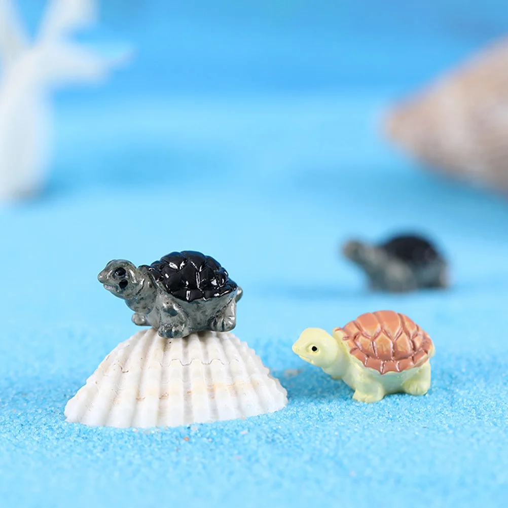 20 Pcs Turtle Resin Ornaments Small Turtles Mini Decor Sea turtle Figures Statue Miniature Figurines
20 Pcs Turtle Resin Ornaments Small Turtles Mini Decor Sea turtle Figures Statue Miniature Figurines