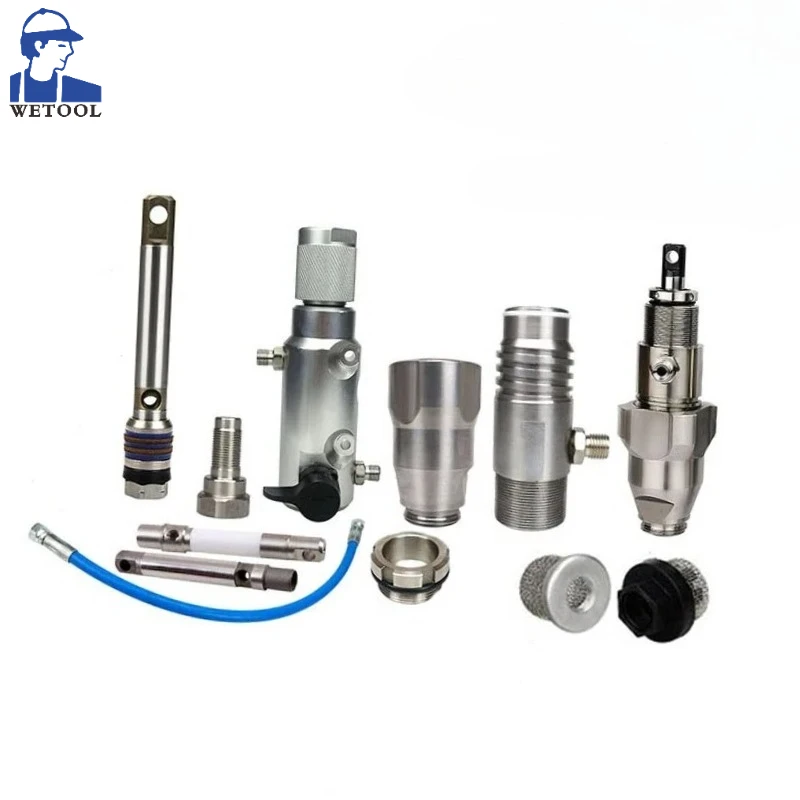 Комплект для ремонта послепродажного обслуживания, шаровая клетка, комплект седла клапана, безвоздушный распылитель краски, насос, аксессуары 390/395/490/495, седло впускного клапана
Комплект для ремонта послепродажного обслуживания, шаровая клетка, комплект седла клапана, безвоздушный распылитель краски, насос, аксессуары 390/395/490/495, седло впускного клапана