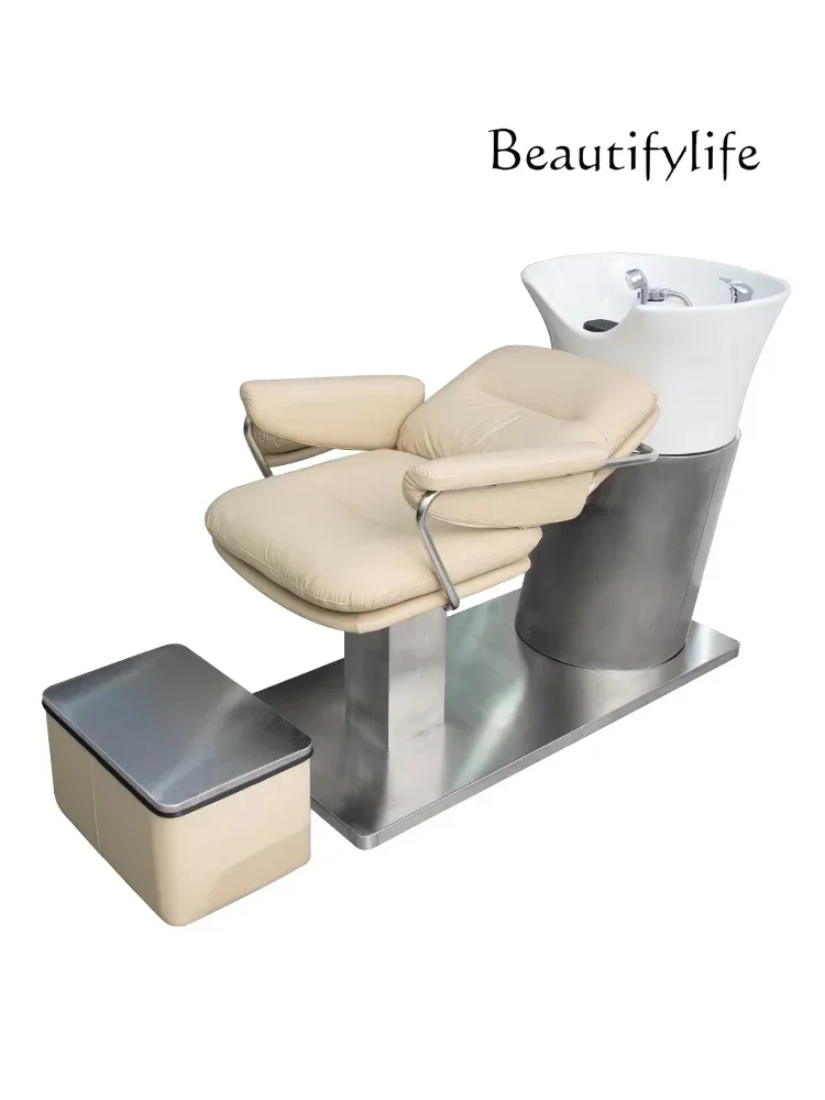 X Shampoo bed, ceramic deep basin for barber shop, semi-reclining hair salon flush bed for barber shop
X Shampoo bed, ceramic deep basin for barber shop, semi-reclining hair salon flush bed for barber shop