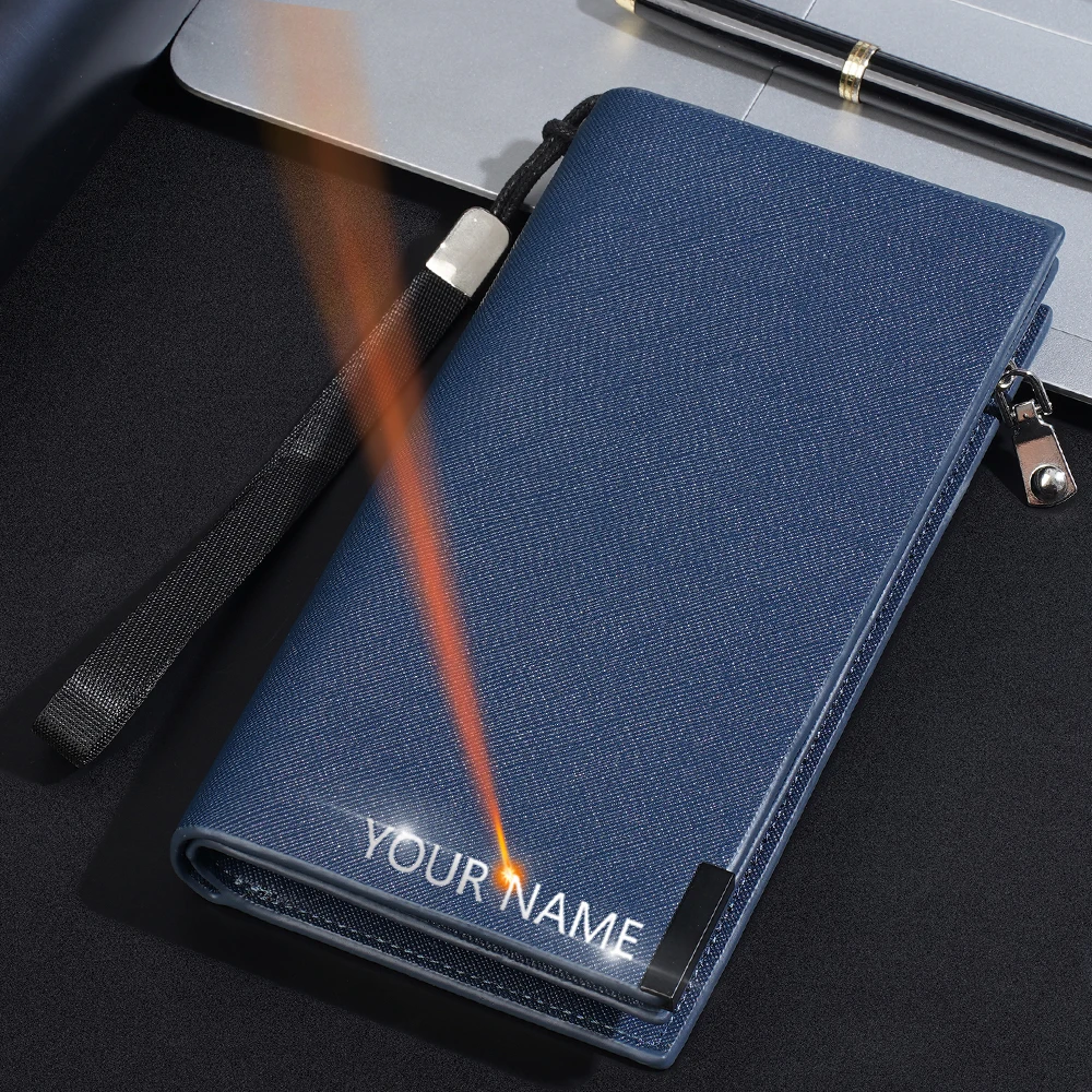 New Long Men Wallets Large Capacity Card Holder Zipper Male Coin Purses Handbag Photo Holder High Quality Simple Men Money Clips
New Long Men Wallets Large Capacity Card Holder Zipper Male Coin Purses Handbag Photo Holder High Quality Simple Men Money Clips