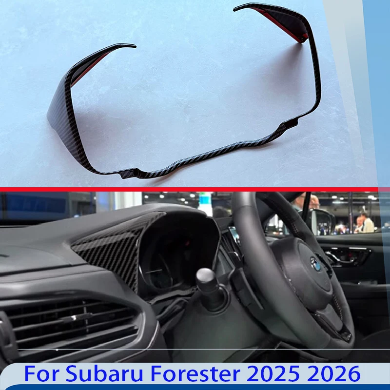For Subaru Forester 2025 2026 Car Accessories Left Hand Drive Carbon fiber style Interior Instrument Panel Around Trim
For Subaru Forester 2025 2026 Car Accessories Left Hand Drive Carbon fiber style Interior Instrument Panel Around Trim