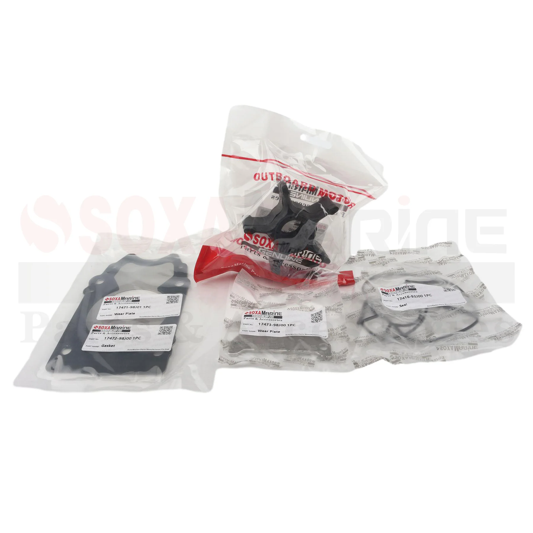 Compatible with Suzuki 4 Stroke 250HP 300HP DF250 DF300 Outboard Motor Water Pump Impeller Repair Kit 17400-98J00 17400-98J01
Compatible with Suzuki 4 Stroke 250HP 300HP DF250 DF300 Outboard Motor Water Pump Impeller Repair Kit 17400-98J00 17400-98J01