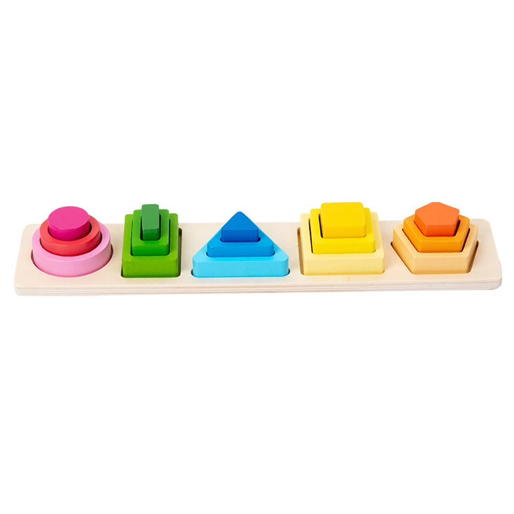 1 set 1 Set Geometric Shape Matching Stacking Tower Wooden Sorting Board For Toddlers Kids Educational Building Blocks Puzzle
1 set 1 Set Geometric Shape Matching Stacking Tower Wooden Sorting Board For Toddlers Kids Educational Building Blocks Puzzle