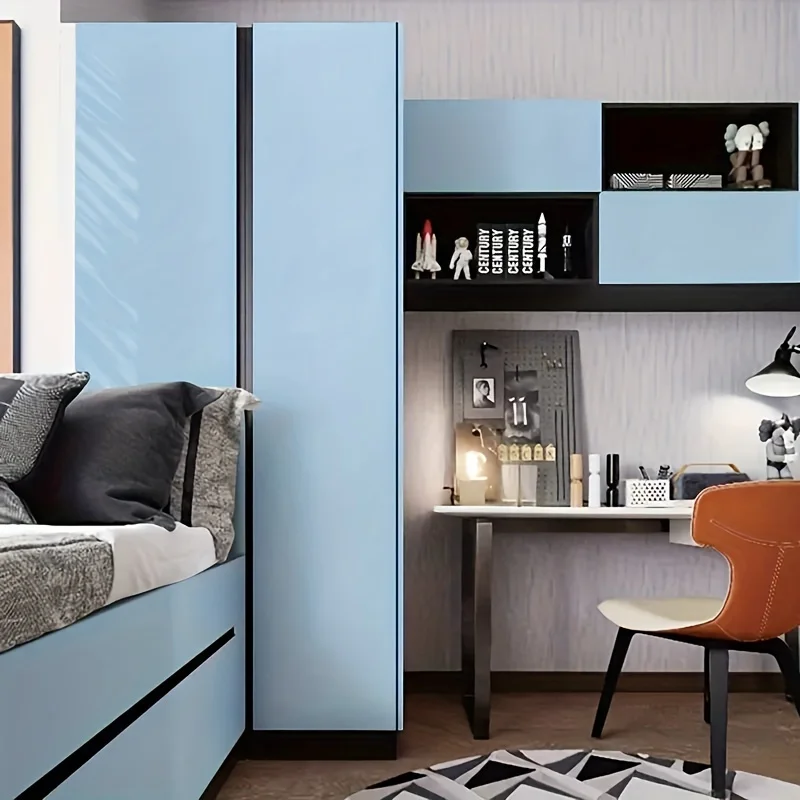 Vinyl Wall Solid Color Shiny Wallpapers Self-adhesive Decor DIY Wall Stickers Kitchen Cupboard Refrigerator Desktop Modern Film
Vinyl Wall Solid Color Shiny Wallpapers Self-adhesive Decor DIY Wall Stickers Kitchen Cupboard Refrigerator Desktop Modern Film