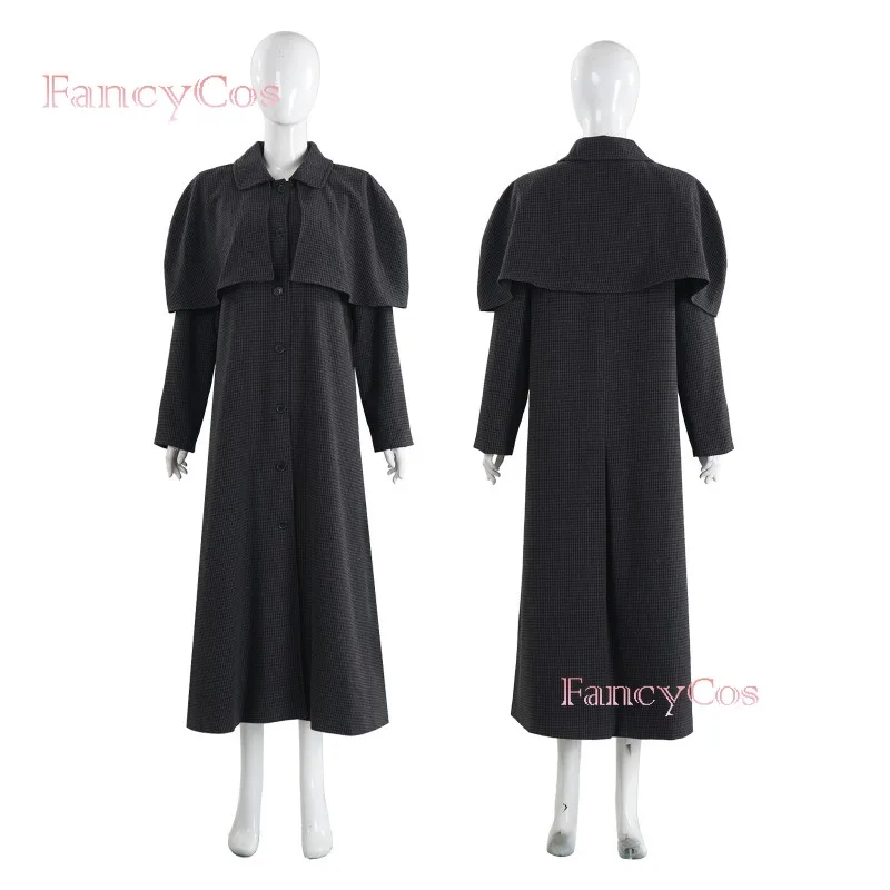 Wed Addams Cosplay Costume Fashion Vintage Coat Gothic Lolita Mittwoch Role Play Overcoat Halloween Carnival Party Costumes
Wed Addams Cosplay Costume Fashion Vintage Coat Gothic Lolita Mittwoch Role Play Overcoat Halloween Carnival Party Costumes