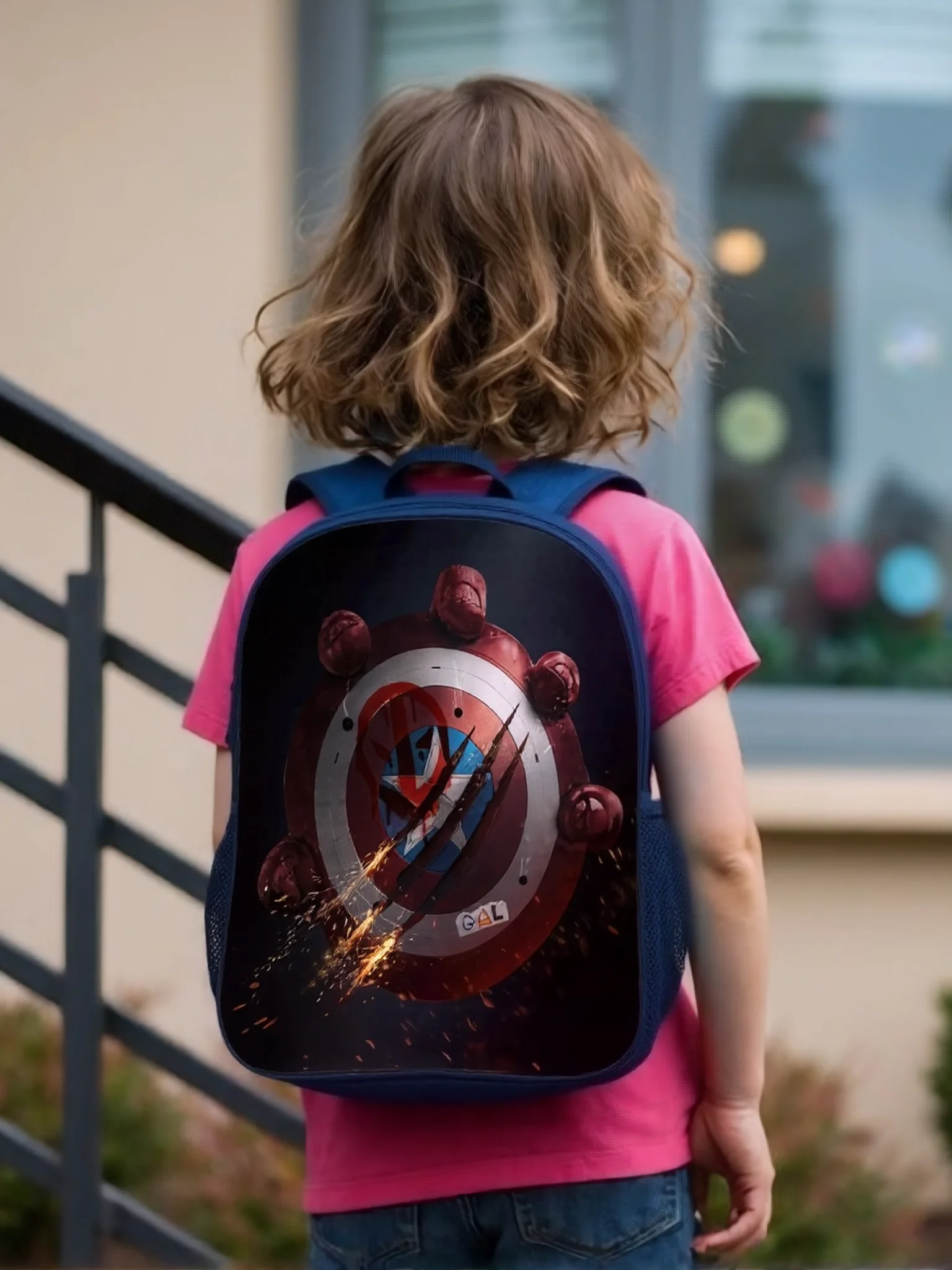 Boys Girls Captain America Multifunction Backpack-Back to School Daypack-Daily Knapsack for Unisex Children
Boys Girls Captain America Multifunction Backpack-Back to School Daypack-Daily Knapsack for Unisex Children
