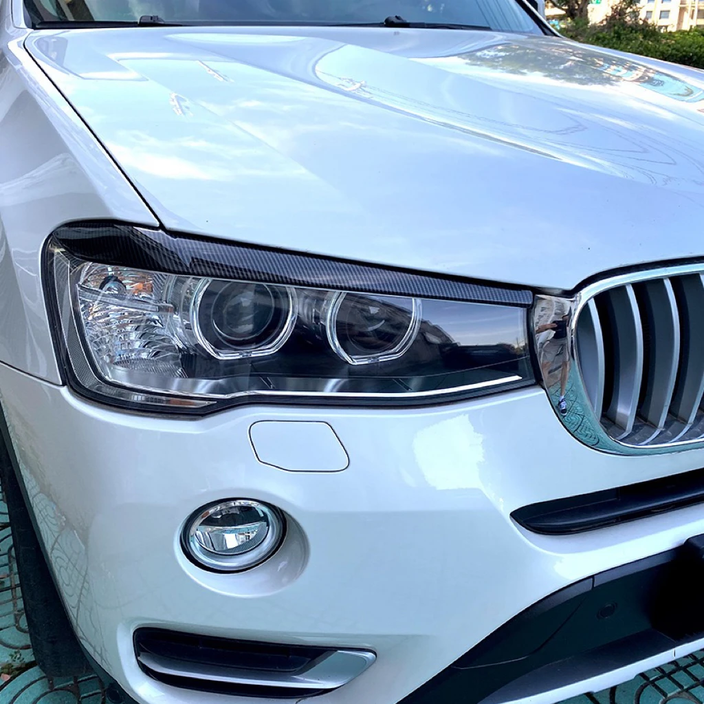 Car Headlight Eyelids Eyebrows Body Kit Sticker Tuning Fit For BMW X3 F25 X4 F26 2014 2015 2016 2017 2018 ABS Plastic
Car Headlight Eyelids Eyebrows Body Kit Sticker Tuning Fit For BMW X3 F25 X4 F26 2014 2015 2016 2017 2018 ABS Plastic