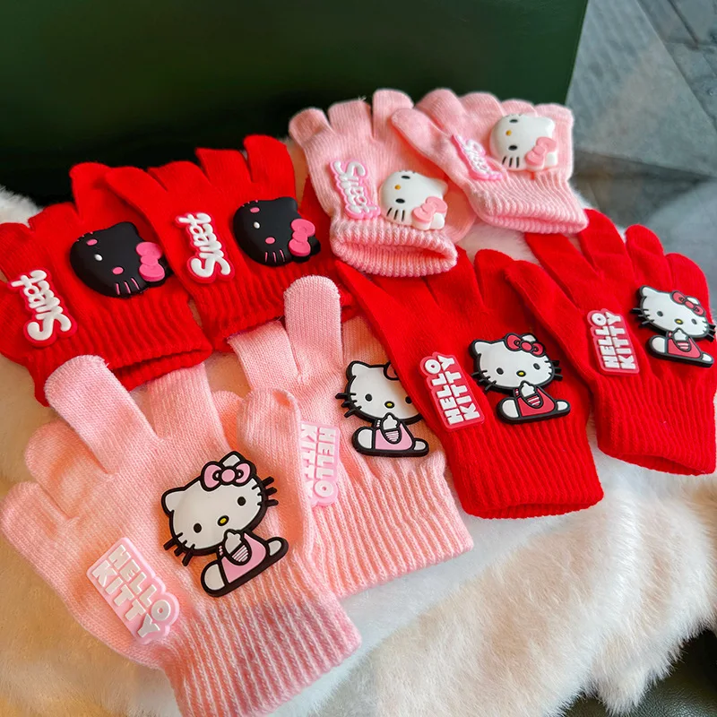 New Hellokitty Gloves Children Kawaii Cold-Proof Winter Finger Gloves Screen Touch Warm Children Toddler Christmas Gift
New Hellokitty Gloves Children Kawaii Cold-Proof Winter Finger Gloves Screen Touch Warm Children Toddler Christmas Gift