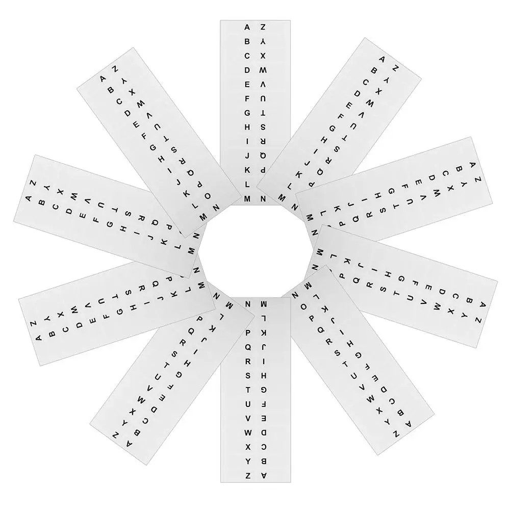 10 Sheets Writable Index Tabs White Alphabetical Sticky Page Markers Adhesive Book Note Stickers for Efficient Document File
10 Sheets Writable Index Tabs White Alphabetical Sticky Page Markers Adhesive Book Note Stickers for Efficient Document File