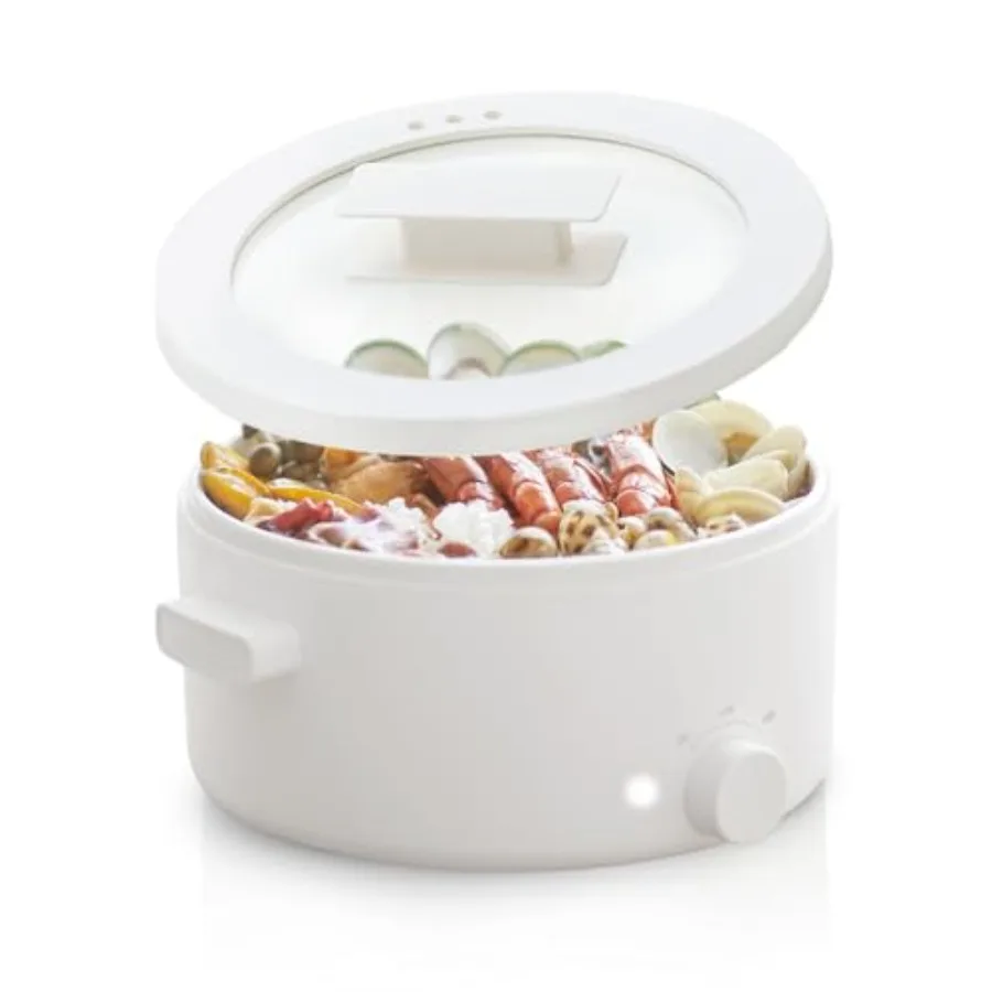 Hot Pot Electric 3L Portable Electric Pot with Ceramic Non-stick Coating Dual Power Multi-functional Romen Cooker for Steak Pas
Hot Pot Electric 3L Portable Electric Pot with Ceramic Non-stick Coating Dual Power Multi-functional Romen Cooker for Steak Pas