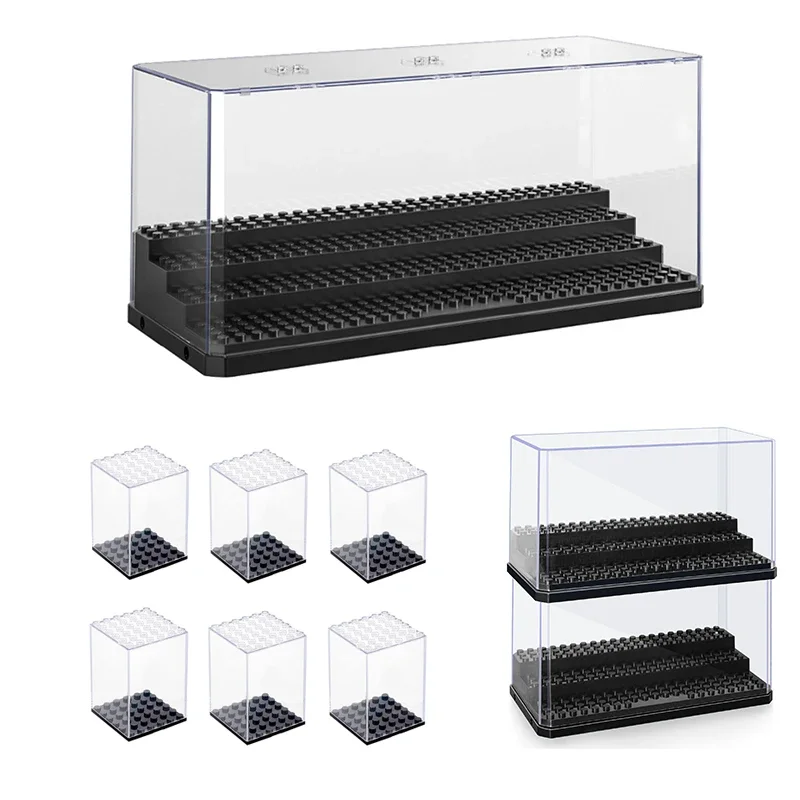 Acrylic Display Case Compatible for Lego Minifigure, Building Block Toy Model, Dustproof Display Case,Action Figure Toys Storage
Acrylic Display Case Compatible for Lego Minifigure, Building Block Toy Model, Dustproof Display Case,Action Figure Toys Storage