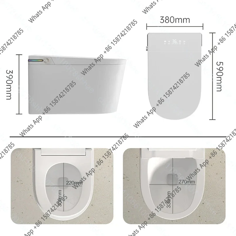 Умный унитаз-биде X настенного монтажа с подогревом сиденья, мгновенным нагревом, автоматическим смывом и сушкой воздухом для ванной комнаты, удлиненный, цельный
Умный унитаз-биде X настенного монтажа с подогревом сиденья, мгновенным нагревом, автоматическим смывом и сушкой воздухом для ванной комнаты, удлиненный, цельный