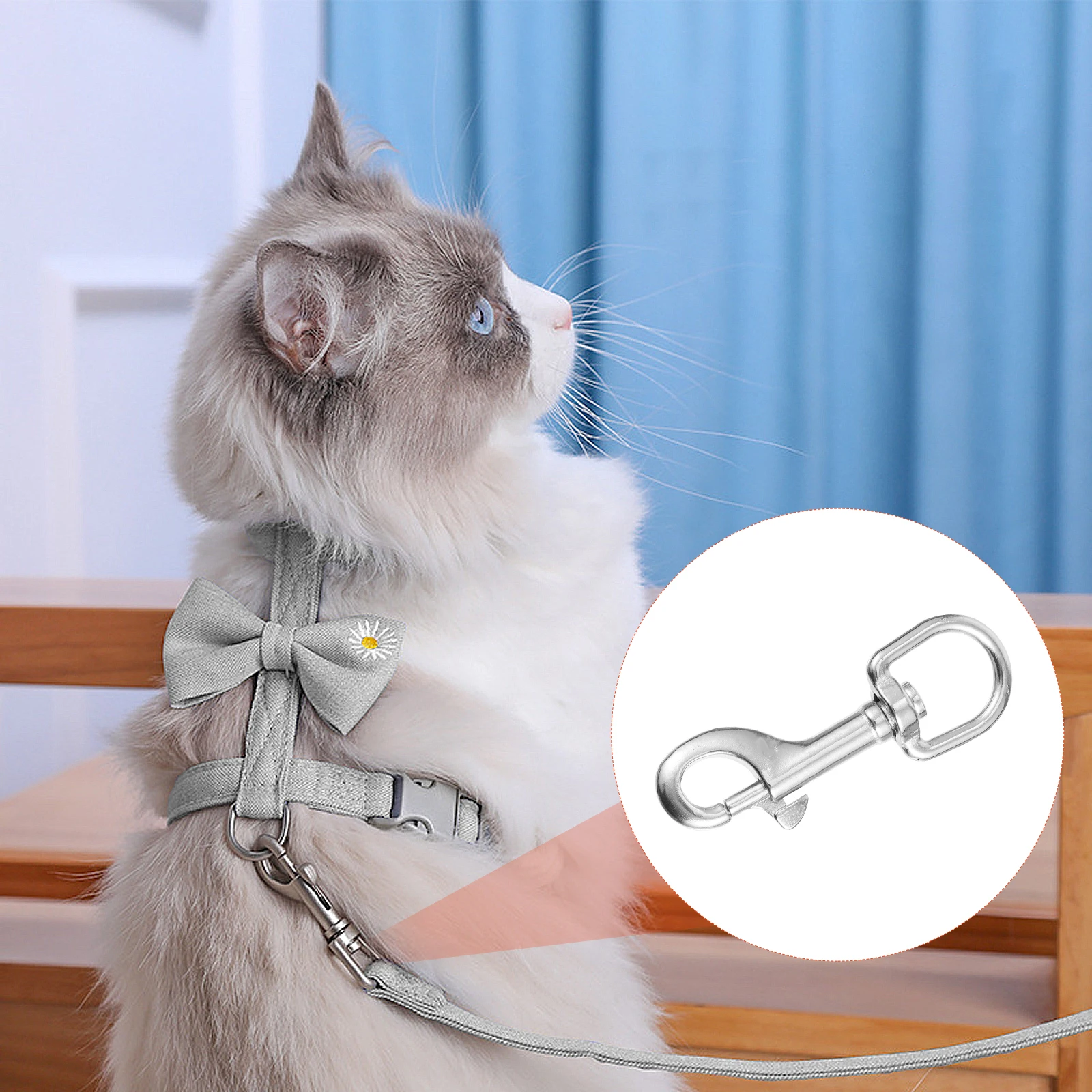 2pcs Stainless Steel 316 Swivel Snap Hooks Black Electroplated Diving Spring Hooks Dog Leash Hardware
2pcs Stainless Steel 316 Swivel Snap Hooks Black Electroplated Diving Spring Hooks Dog Leash Hardware