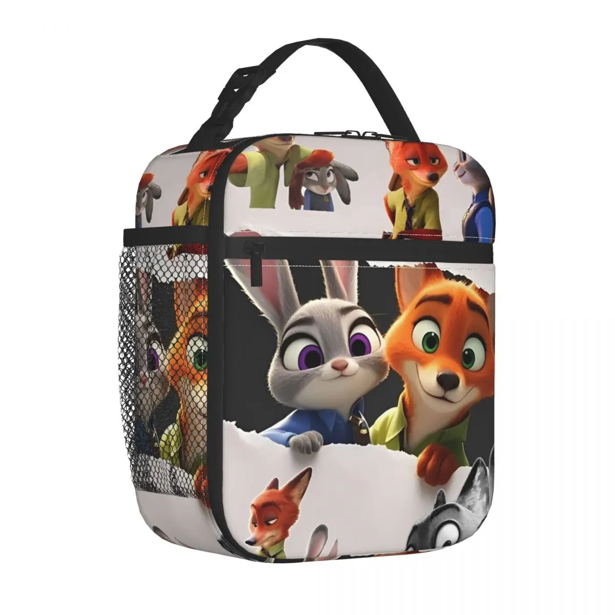 Zootopia Insulated Lunch Bag Large Judy Hopps Nick Wilde Reusable Cooler Bag Lunch Box Tote Work Picnic Men Women 
Zootopia Insulated Lunch Bag Large Judy Hopps Nick Wilde Reusable Cooler Bag Lunch Box Tote Work Picnic Men Women
