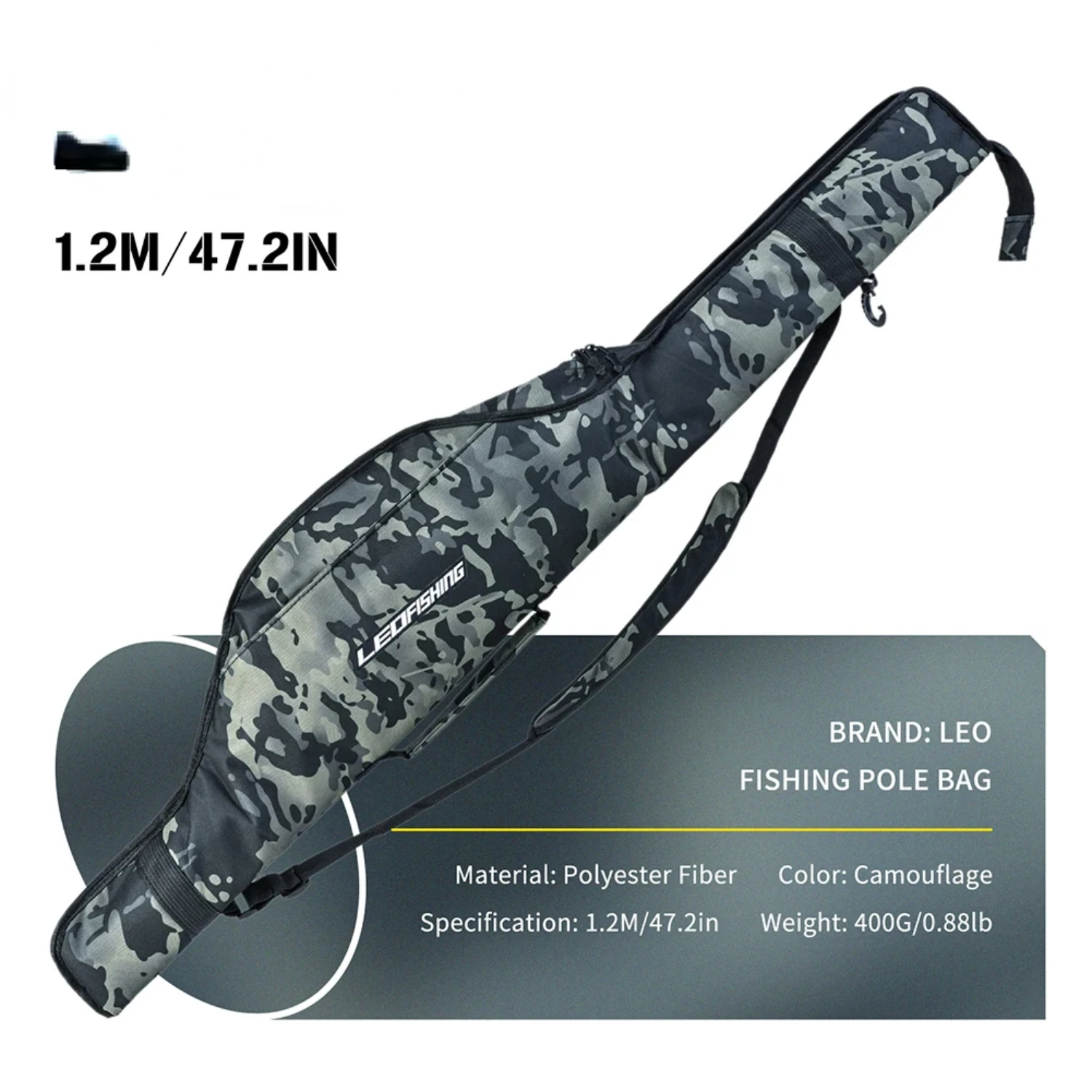 Fishing Handbag Large-capacity Outdoor Fishing Rod Waterproof Adjustable Strap Wear-resistant Fish Bait Reel Gear
Fishing Handbag Large-capacity Outdoor Fishing Rod Waterproof Adjustable Strap Wear-resistant Fish Bait Reel Gear