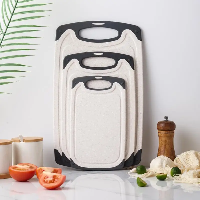 Kitchenware Set Outdoor Portable Tableware Double-Sided Cutting Board Wheat Straw Household Cutting Board Multi-Functional
Kitchenware Set Outdoor Portable Tableware Double-Sided Cutting Board Wheat Straw Household Cutting Board Multi-Functional