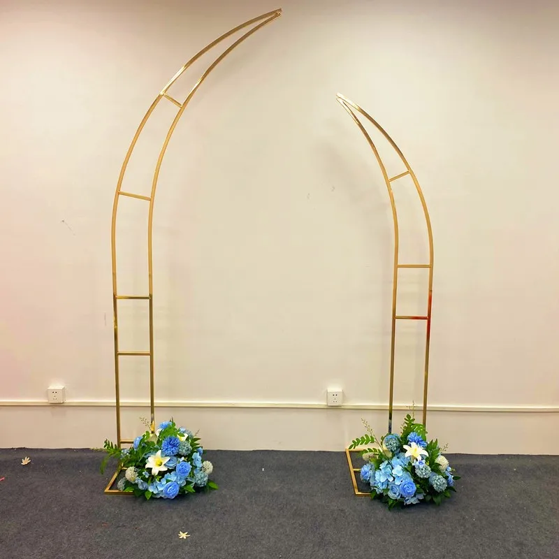 2Pcs Wedding Arch Square Backdrop balloon Stand Background Shiny Metal Gold Plating Outdoor Artificial Flower Door Shelf Frame
2Pcs Wedding Arch Square Backdrop balloon Stand Background Shiny Metal Gold Plating Outdoor Artificial Flower Door Shelf Frame