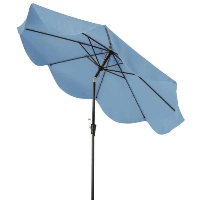 9 FT Patio Umbrella with Crank Handle and Push Button Tilt-Navy
9 FT Patio Umbrella with Crank Handle and Push Button Tilt-Navy