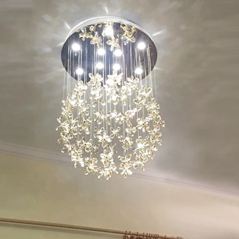 Современная роскошная хрустальная светодиодная люстра для гостиной, большие светильники в форме бабочки, дизайнерские хрустальные лампы для дома
Современная роскошная хрустальная светодиодная люстра для гостиной, большие светильники в форме бабочки, дизайнерские хрустальные лампы для дома