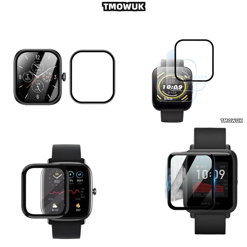 For Amazfit BIP 3 5 6 U Pro Active Unity GTS 2E 2 3 4 MINI, All-Round Protection Full Cover Screen Film With 3D Curved Design
For Amazfit BIP 3 5 6 U Pro Active Unity GTS 2E 2 3 4 MINI, All-Round Protection Full Cover Screen Film With 3D Curved Design