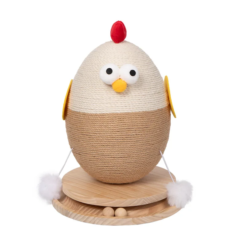 Cute Cat Tree Tower with Sisal Grinding Claw Vertical Cat Scratch Board Stupid Chicken Climbing Frame Carton Cock Toy for Cats
Cute Cat Tree Tower with Sisal Grinding Claw Vertical Cat Scratch Board Stupid Chicken Climbing Frame Carton Cock Toy for Cats