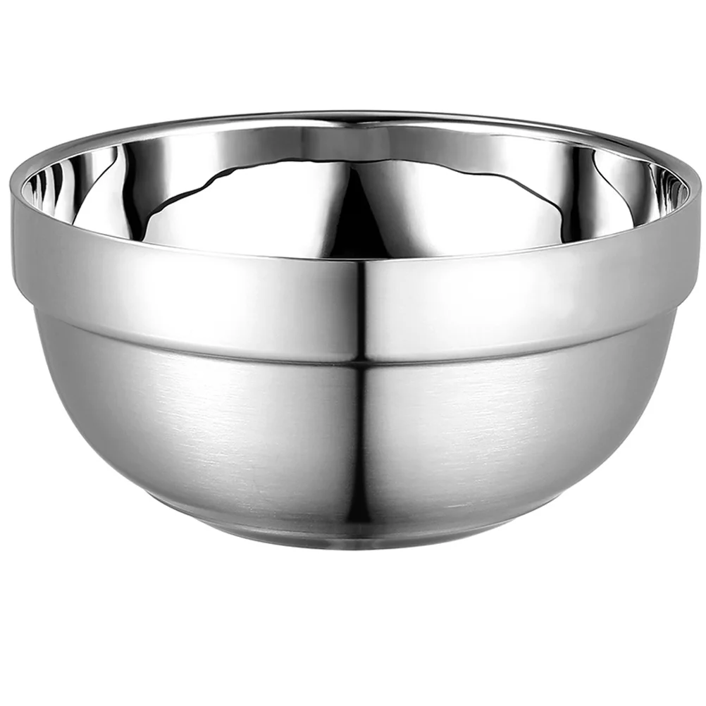 Stainless Steel Food Bowl Multi-Function Kitchen Ramen Noodle Salad Serving Mixing Bowl Household Use Salad Supply
Stainless Steel Food Bowl Multi-Function Kitchen Ramen Noodle Salad Serving Mixing Bowl Household Use Salad Supply