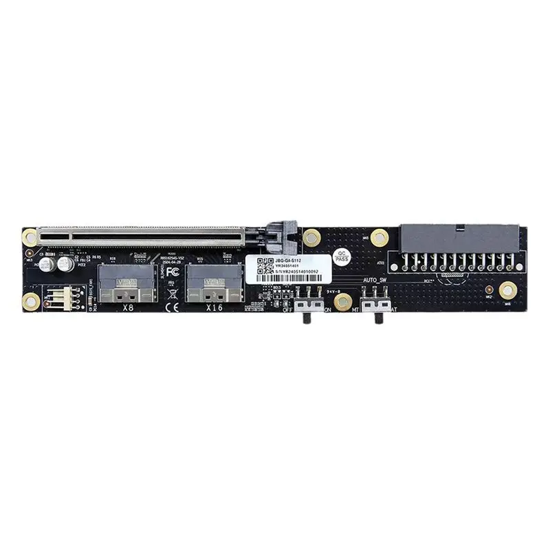 A32Z-2Port Slimsas External Card Pcie4.0 X16 Laptop To External Video Graphics Card Pcie4.0 X16 To Slimsas 8654 PC Adapter
A32Z-2Port Slimsas External Card Pcie4.0 X16 Laptop To External Video Graphics Card Pcie4.0 X16 To Slimsas 8654 PC Adapter