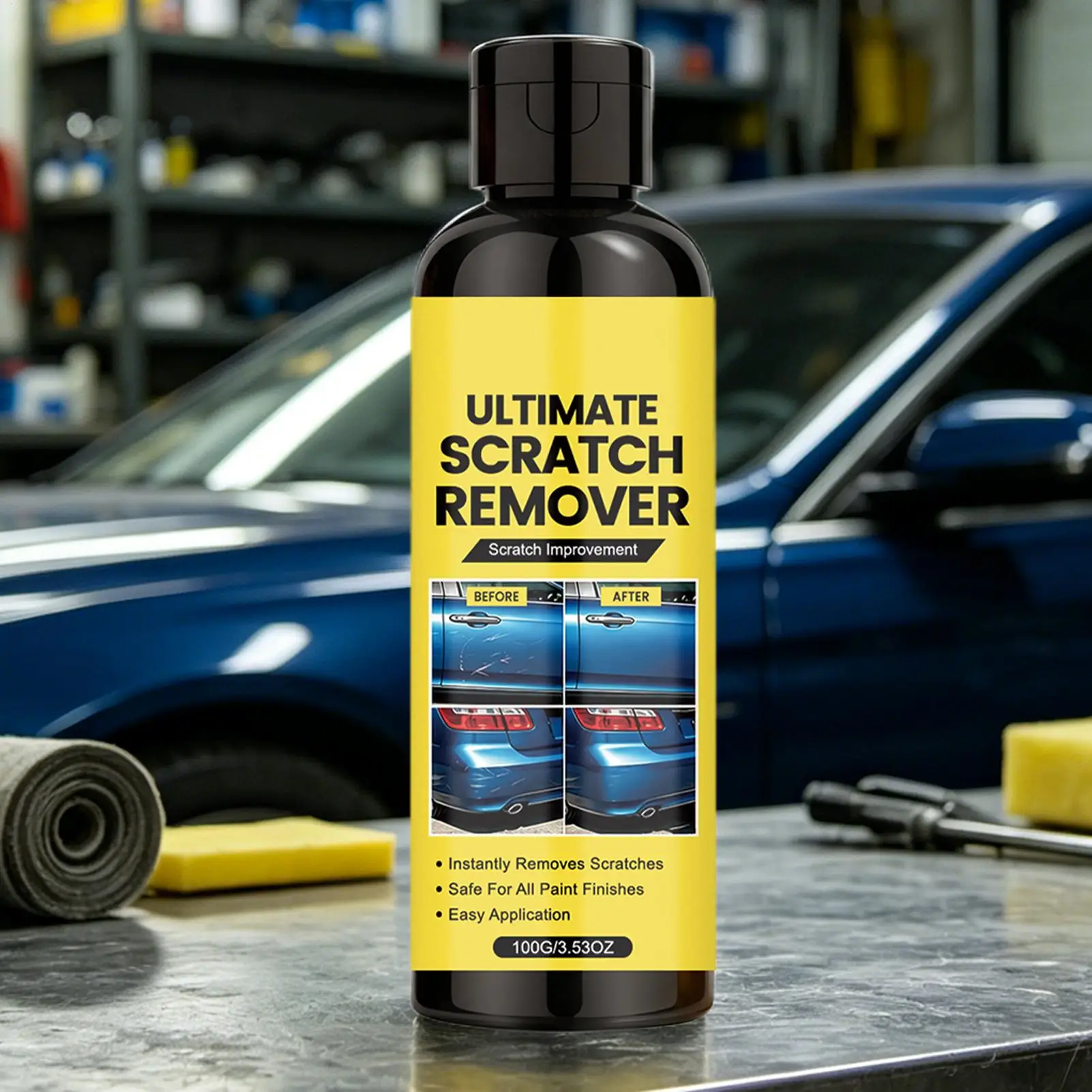 Car Surface Mark Erasing Ointment Compact 3.53oz Volume Powerful Refurbish Effect Reliable Maintenance Accessory Fix Minor
Car Surface Mark Erasing Ointment Compact 3.53oz Volume Powerful Refurbish Effect Reliable Maintenance Accessory Fix Minor