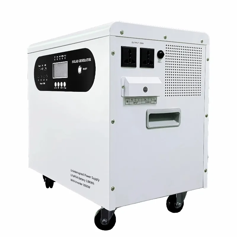 All-In-One 25.6V 150V 3800WH Portable Power Station EU Plug 1000W Rated Pure Sine Wave Home Use Car Solar Outdoor-Optimized
All-In-One 25.6V 150V 3800WH Portable Power Station EU Plug 1000W Rated Pure Sine Wave Home Use Car Solar Outdoor-Optimized