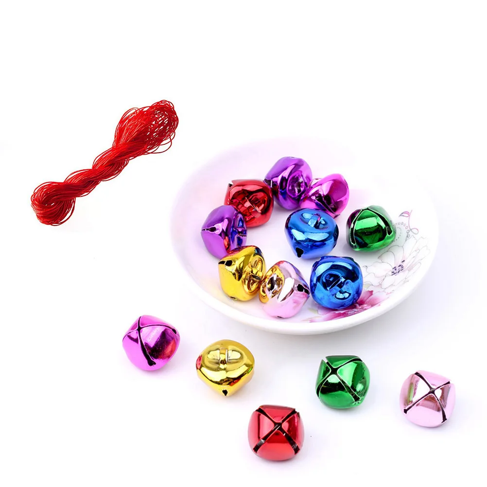 100Pcs Colorful Alloy Cross Shape Jingle Bells Christmas Pendants DIY Handmade Crafts Decoration Accessories Iron Loose Beads
100Pcs Colorful Alloy Cross Shape Jingle Bells Christmas Pendants DIY Handmade Crafts Decoration Accessories Iron Loose Beads