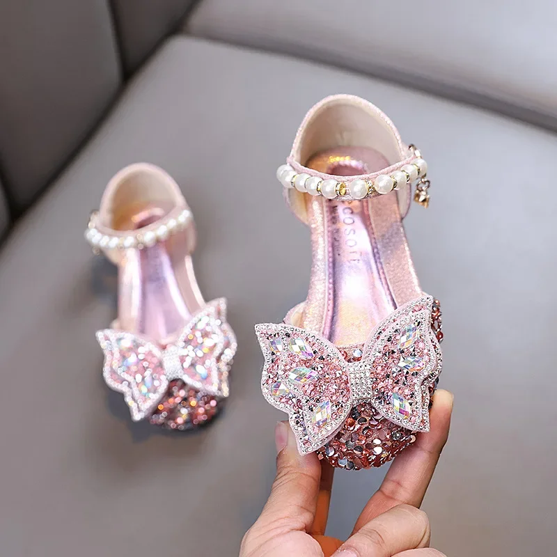New Girl Summer Sandals Fashion Sequins Elegant Children Princess Shoes Wedding Party Versatile Kids Causal Dresses Flat Sandals
New Girl Summer Sandals Fashion Sequins Elegant Children Princess Shoes Wedding Party Versatile Kids Causal Dresses Flat Sandals