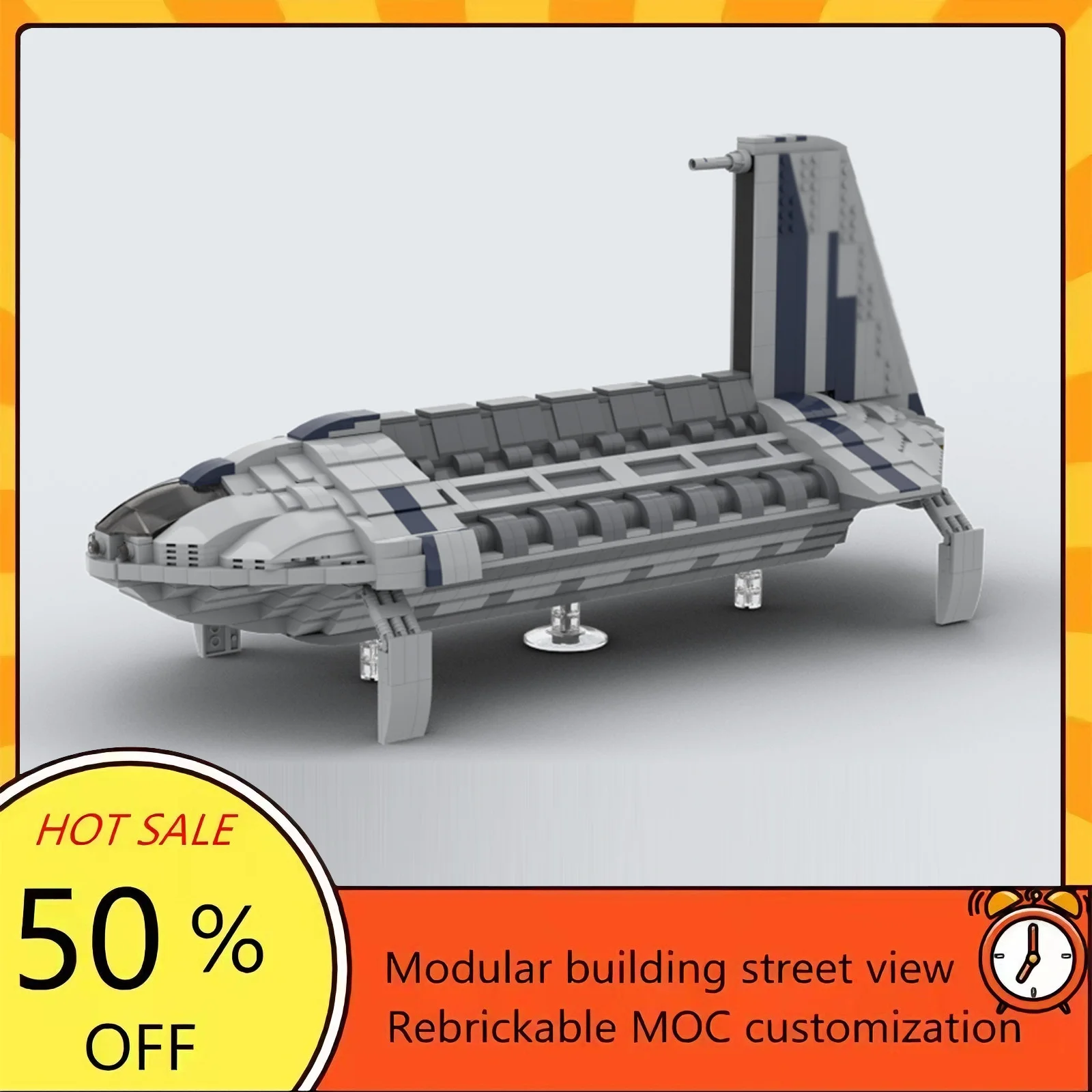 2673PCS Popular Space War Movie Model MOC Building Bricks Spaceship Modular Technology Gifts Holiday Assemble Children Toy Suit
2673PCS Popular Space War Movie Model MOC Building Bricks Spaceship Modular Technology Gifts Holiday Assemble Children Toy Suit