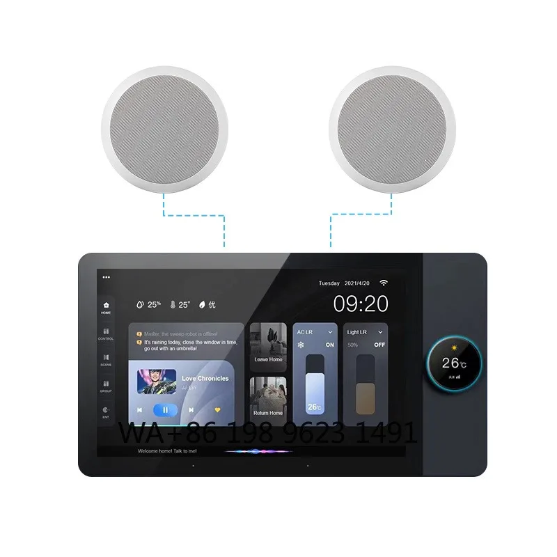 Android Touch Panel Home Audio Amplifier Intelligent System Multi-function Music Playback Home Theater Device
Android Touch Panel Home Audio Amplifier Intelligent System Multi-function Music Playback Home Theater Device