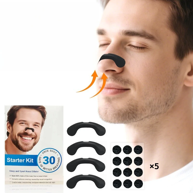 Anti Snoring Silicone Magic Tape Nose Clip Original Nasal Breathing Dilator Anti Snoring Magnetic Suction Nose Patch
Anti Snoring Silicone Magic Tape Nose Clip Original Nasal Breathing Dilator Anti Snoring Magnetic Suction Nose Patch