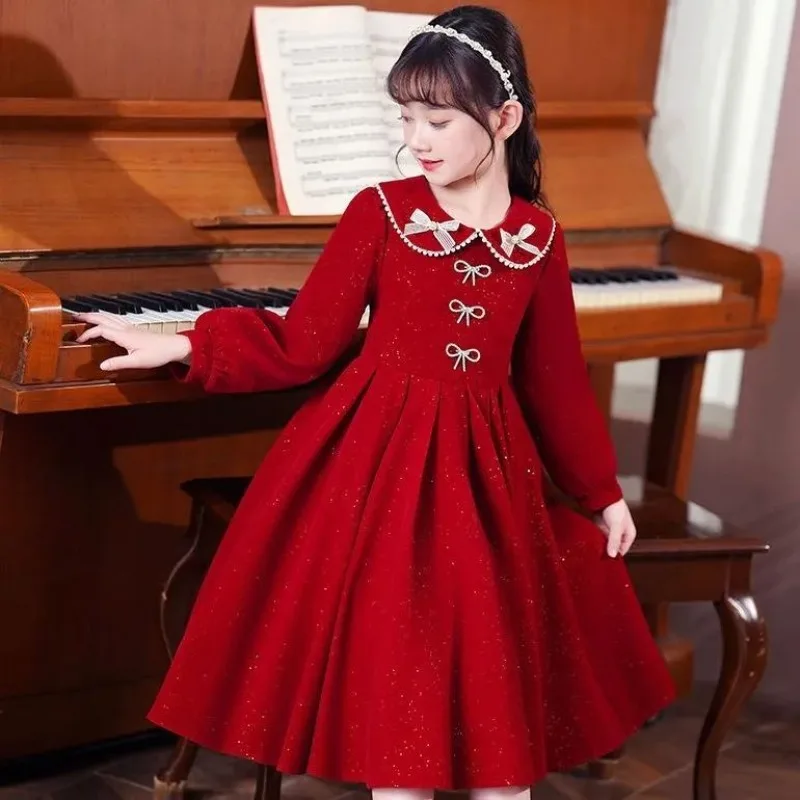 Girls' 2025 Spring New Arrival Long Sleeve Sweet Princess Gown - Trending Chic Dress for Big Kids 4-12 Years Old
Girls' 2025 Spring New Arrival Long Sleeve Sweet Princess Gown - Trending Chic Dress for Big Kids 4-12 Years Old