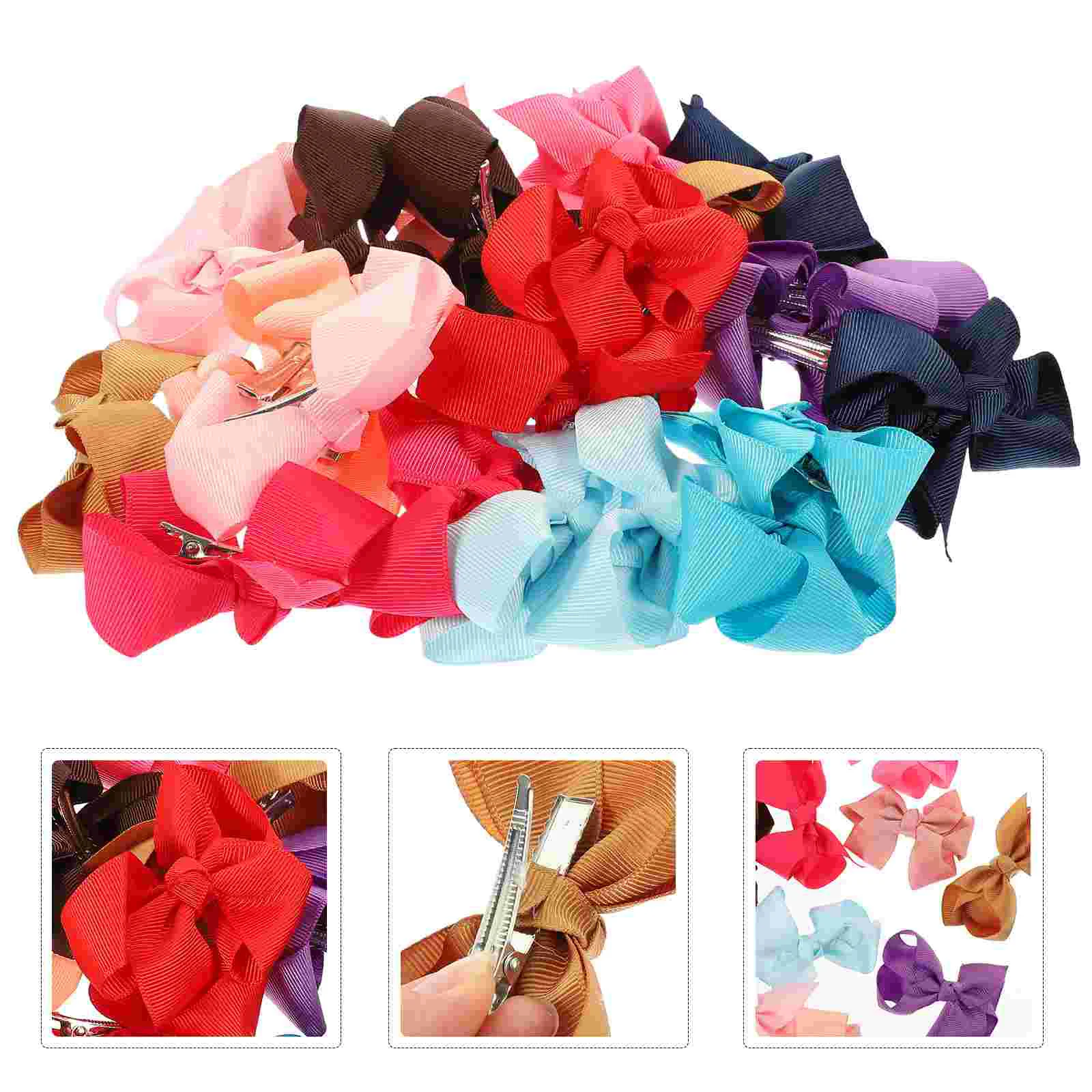 24 Pcs Bow Headband Glitter Hairpin Bows Kids Navy Tie Girls Accessories for 4-6 Small Baby
24 Pcs Bow Headband Glitter Hairpin Bows Kids Navy Tie Girls Accessories for 4-6 Small Baby