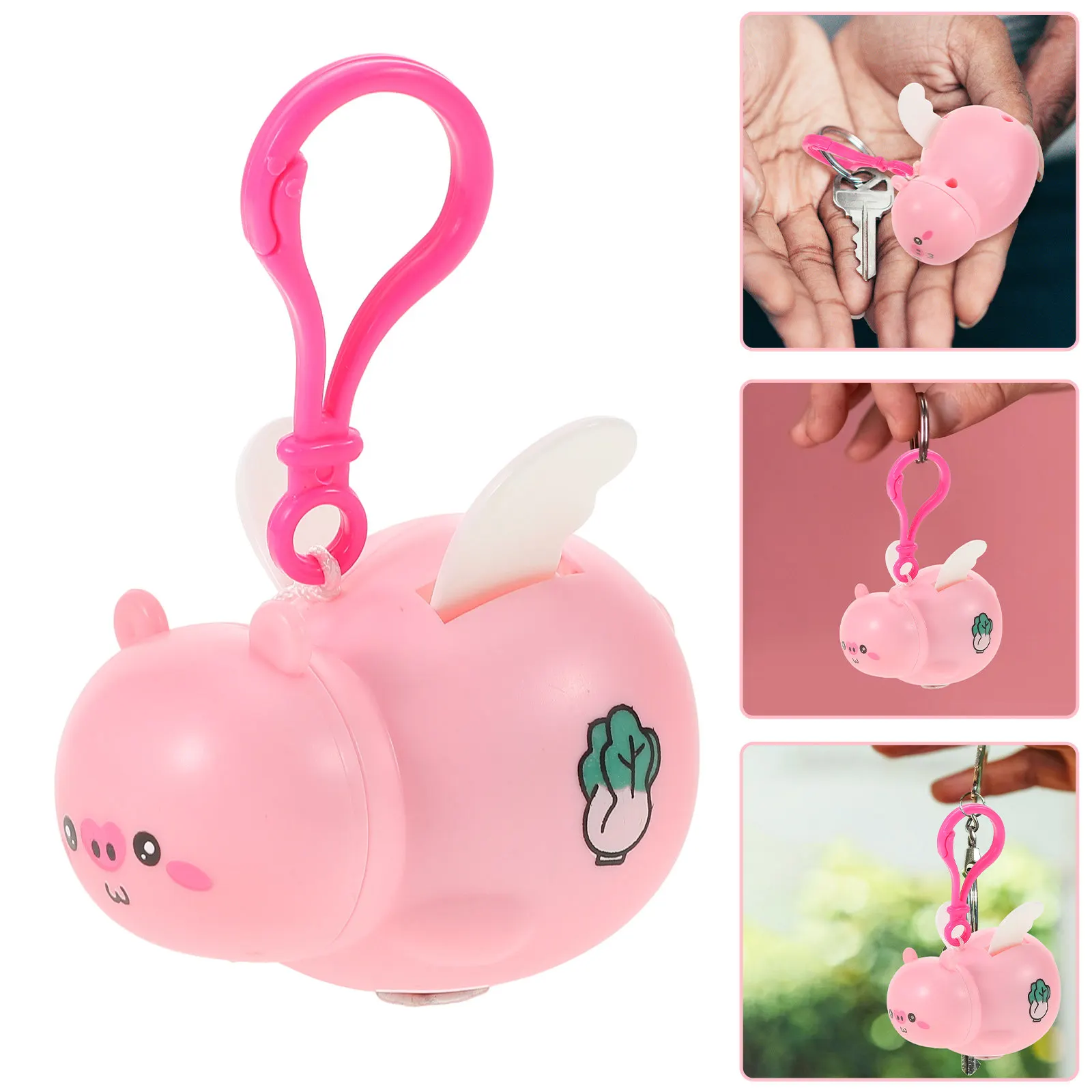 Pull String Pig Keychain Cute Wings Pendant Bag Hanging Decorative Key Chain for Backpacks Keychain
Pull String Pig Keychain Cute Wings Pendant Bag Hanging Decorative Key Chain for Backpacks Keychain