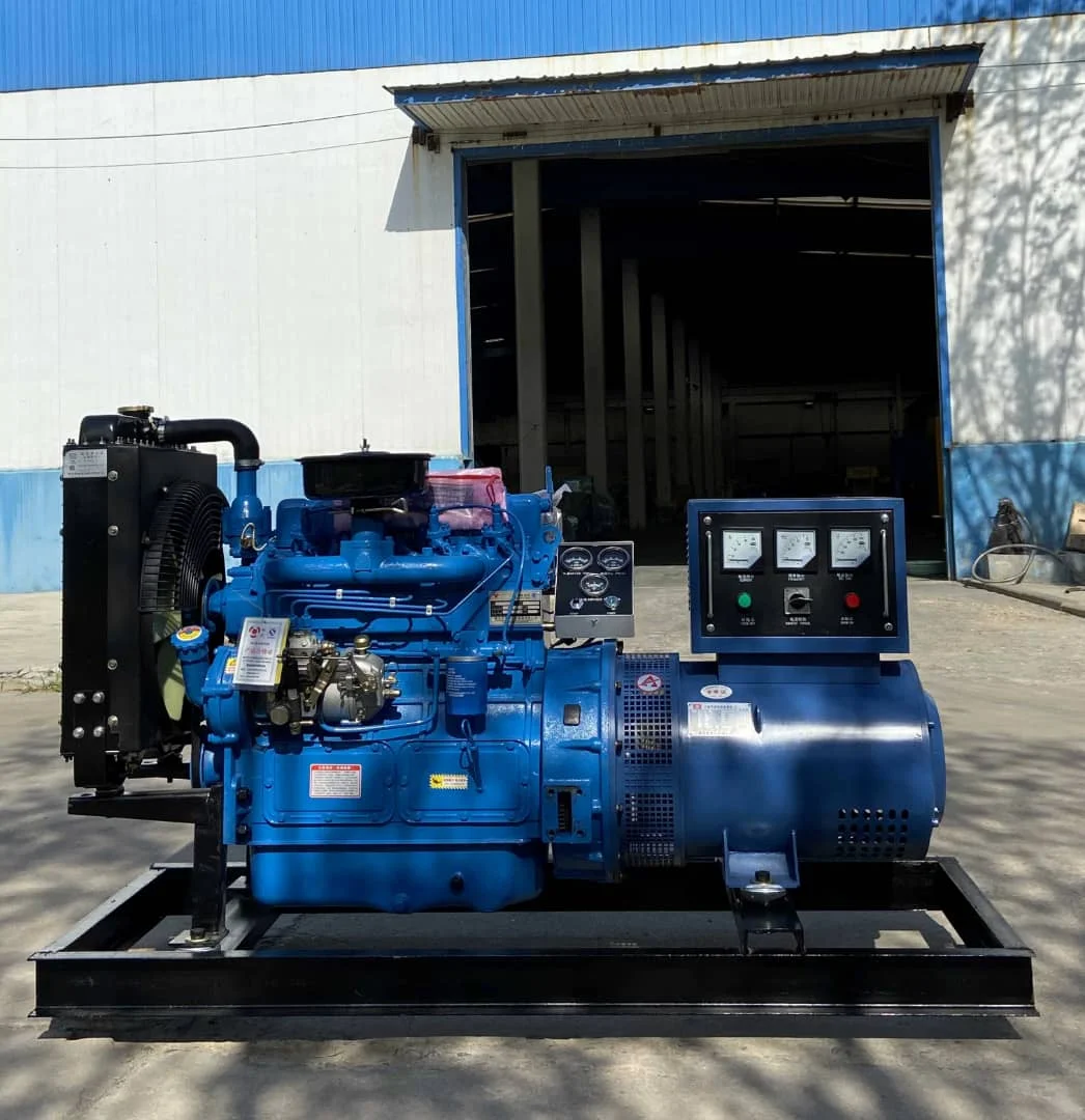 3 phase 50Hz diesel genset 24KW diesel generator with ZH4100D diesel engine and brush alternator
3 phase 50Hz diesel genset 24KW diesel generator with ZH4100D diesel engine and brush alternator