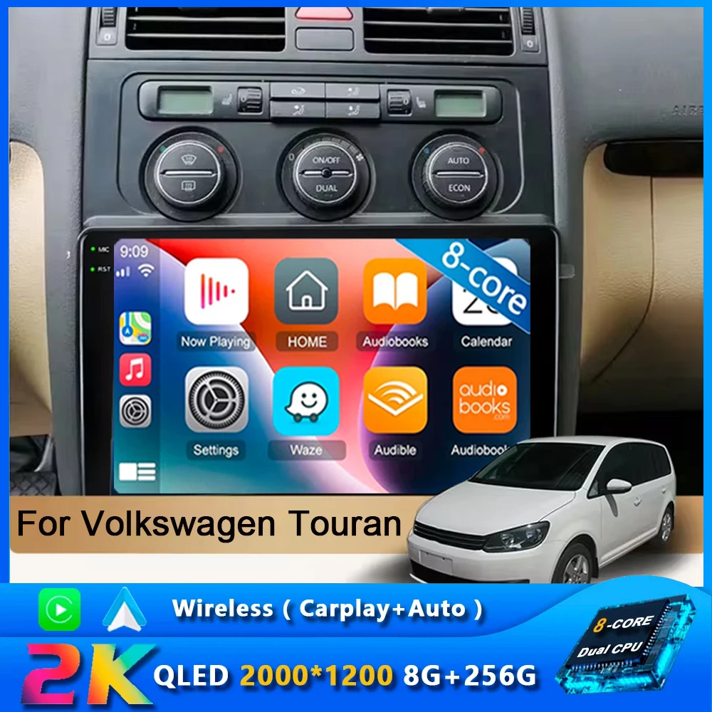 Car Multimedia Player For VW Volkswagen Touran 2004-2008 2 Din Android 14 Radio Stereo GPS Navigation Head Unit Autoradio Auto
Car Multimedia Player For VW Volkswagen Touran 2004-2008 2 Din Android 14 Radio Stereo GPS Navigation Head Unit Autoradio Auto