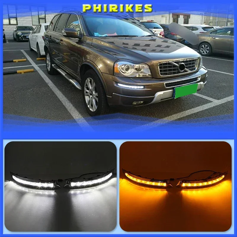 2PCS For VOLVO XC90 2007 2008 2009 2010 2011 2012 2013 DRL Daytime driving Running Lights Daylight turn light
2PCS For VOLVO XC90 2007 2008 2009 2010 2011 2012 2013 DRL Daytime driving Running Lights Daylight turn light