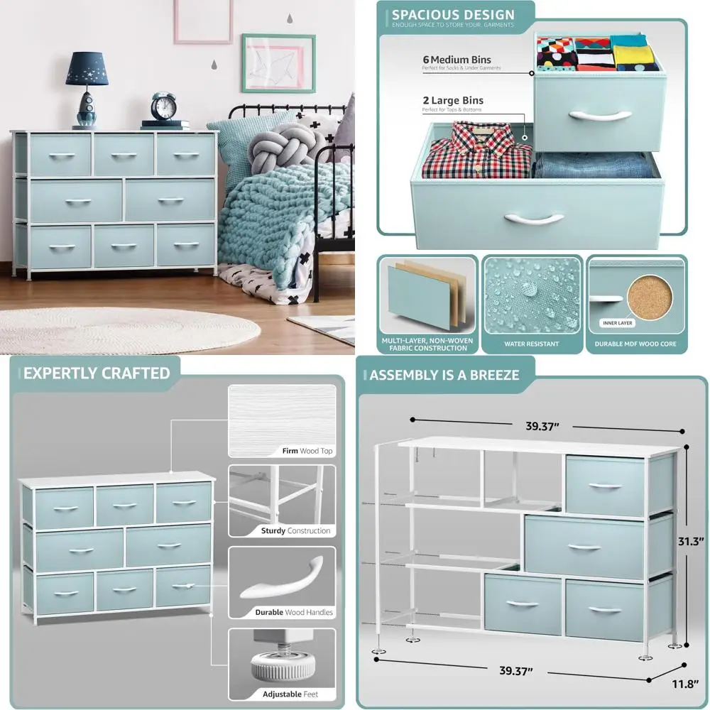 Органайзер с 8 ящиками, стальной и деревянной столешницей, тканевыми контейнерами для игрушек или одежды, идеально подходит для детских комнат, яслей и шкафов
Органайзер с 8 ящиками, стальной и деревянной столешницей, тканевыми контейнерами для игрушек или одежды, идеально подходит для детских комнат, яслей и шкафов