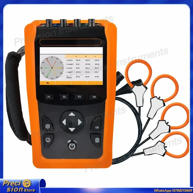 Portable Electric Energy Meter for PLS-Mi550 32GB Data Logger Waveform Graphics 3 Phase Power Quality Analyzer Voltage
Portable Electric Energy Meter for PLS-Mi550 32GB Data Logger Waveform Graphics 3 Phase Power Quality Analyzer Voltage