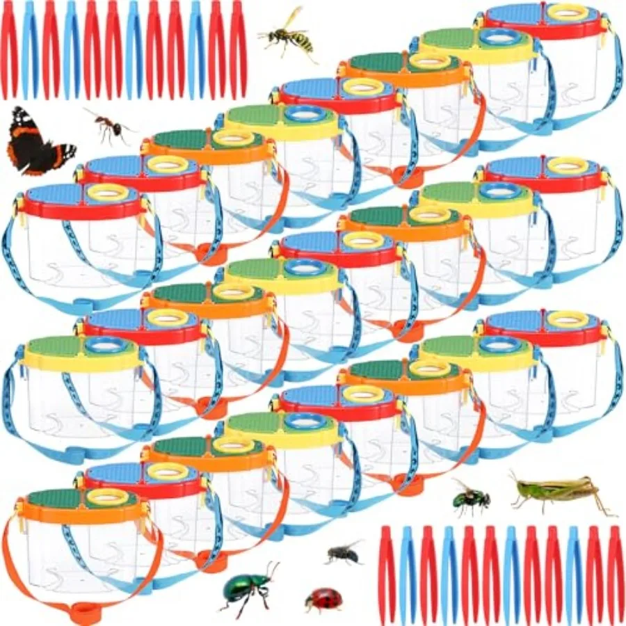Pcs Bug Catchers for Collection Viewer for Critter Insect Cage Bug Tweezer Magnifying Insect Box Magnifier Container Butterfly
Pcs Bug Catchers for Collection Viewer for Critter Insect Cage Bug Tweezer Magnifying Insect Box Magnifier Container Butterfly