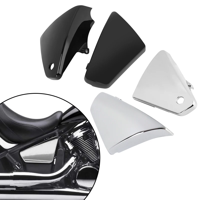 Chrome Black Motorcycle Left Right Battery Side Fairing Cover For Kawasaki Vulcan VN900 Classic Custom 2006-2020
Chrome Black Motorcycle Left Right Battery Side Fairing Cover For Kawasaki Vulcan VN900 Classic Custom 2006-2020