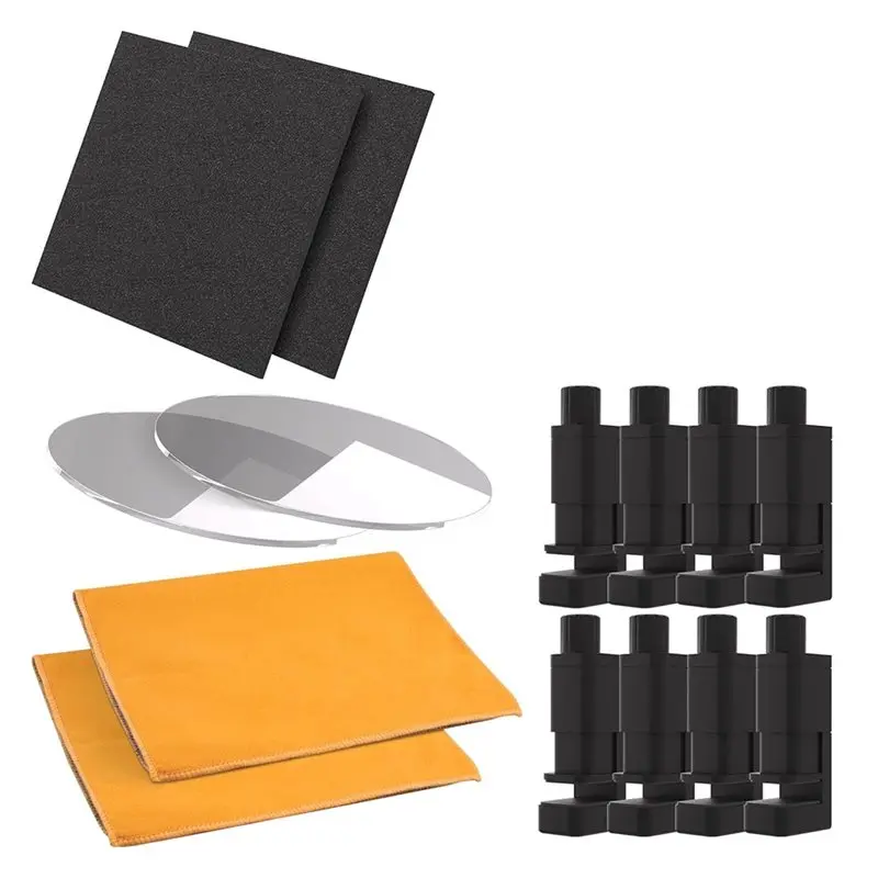 14-Piece Trading Card Care Kit-Set Includes Acrylic Disc, Clamps, Cushion Foams& Care Towels
14-Piece Trading Card Care Kit-Set Includes Acrylic Disc, Clamps, Cushion Foams& Care Towels