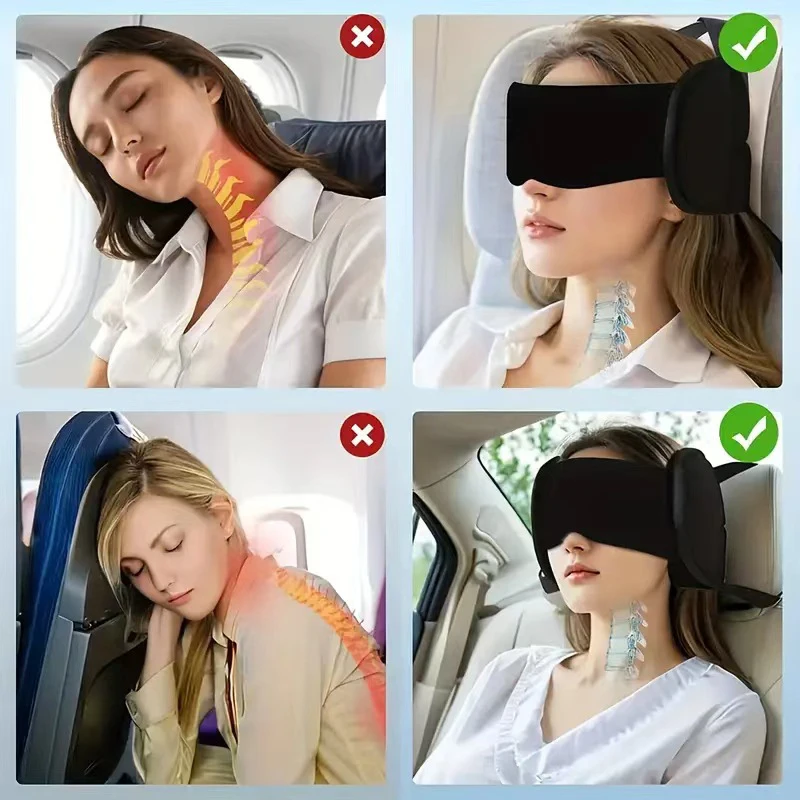 1 Set Flights Travel Pillows Pure Memory Neck Pillow Eye Mask Comfortable Breathable Cover Machine Washable Airplane Travel Kit
1 Set Flights Travel Pillows Pure Memory Neck Pillow Eye Mask Comfortable Breathable Cover Machine Washable Airplane Travel Kit